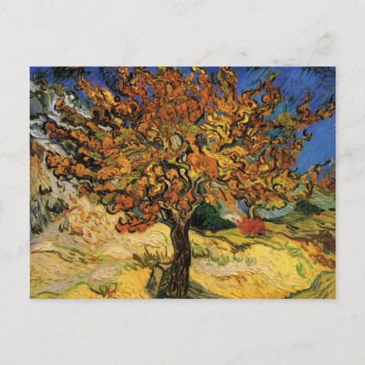 Vincent van Gogh Mulberry Tree-Briefkaarten Briefkaart (Voorkant)