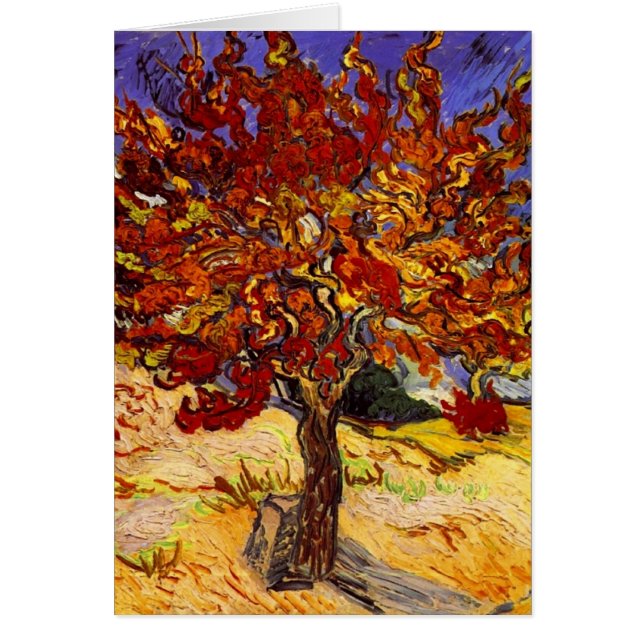 Vincent Van Gogh Mulberry Tree Fine Art Painting (Voorkant)