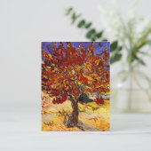 Vincent Van Gogh Mulberry Tree Fine Art Painting Briefkaart (Staand voorkant)