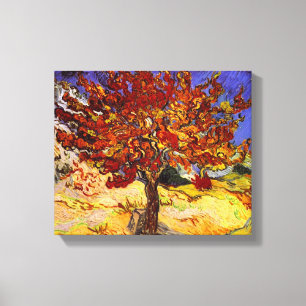 Vincent Van Gogh Mulberry Tree Fine Art Painting Canvas Afdruk