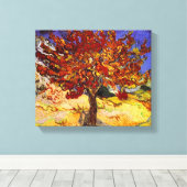 Vincent Van Gogh Mulberry Tree Fine Art Painting Canvas Afdruk (Insitu (Houten vloer))