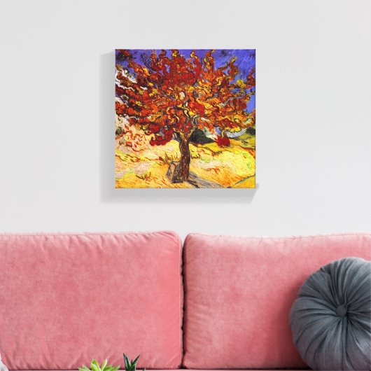 Vincent Van Gogh Mulberry Tree Fine Art Painting Canvas Afdruk (Insitu (Woonkamer))