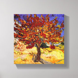 Vincent Van Gogh Mulberry Tree Fine Art Painting Canvas Afdruk