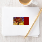 Vincent Van Gogh Mulberry Tree Fine Art Painting Etiket (Insitu)