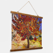 Vincent Van Gogh Mulberry Tree Fine Art Painting Hangend Wandkleed (Gebogen)