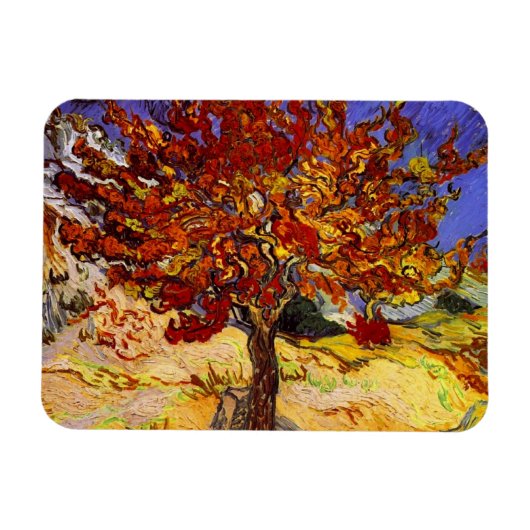 Vincent Van Gogh Mulberry Tree Fine Art Painting Magneet (Horizontaal)