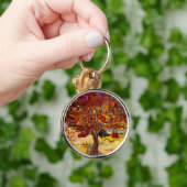 Vincent Van Gogh Mulberry Tree Fine Art Painting Sleutelhanger (Hand)