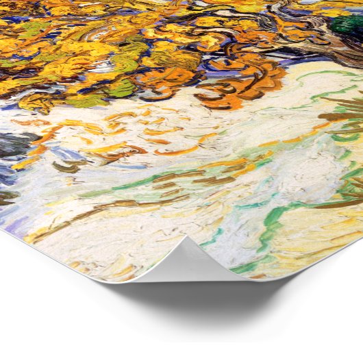 Vincent Van Gogh Mulberry Tree Fine Art Poster (Hoek)