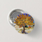 Vincent Van Gogh Mulberry Tree Fine Art Ronde Button 3,2 Cm (Voorkant /achterkant)
