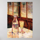 Vincent Van Gogh - Nog steeds leven met Absinthe Poster (Voorkant)
