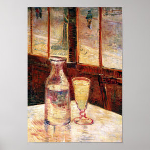 Vincent Van Gogh - Nog steeds leven met Absinthe Poster