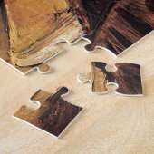 Vincent van Gogh - nog steeds leven met bijbel Legpuzzel (Zijkant)