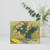 Vincent van Gogh - Nog steeds leven met Oleander Briefkaart (Staand voorkant)