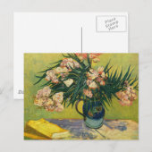 Vincent van Gogh - Nog steeds leven met Oleander Briefkaart (Voorkant / Achterkant)
