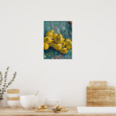 Vincent Van Gogh - Nog steeds leven met peren Poster (Keuken)