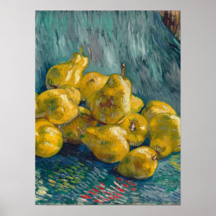 Vincent Van Gogh - Nog steeds leven met peren Poster