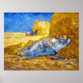 Vincent Van Gogh - Noon Rest van het Werk - Fine A Poster (Voorkant)