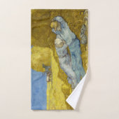 Vincent Van Gogh - Noon, rest van het werk / Siest Bad Handdoek (Handdoek)