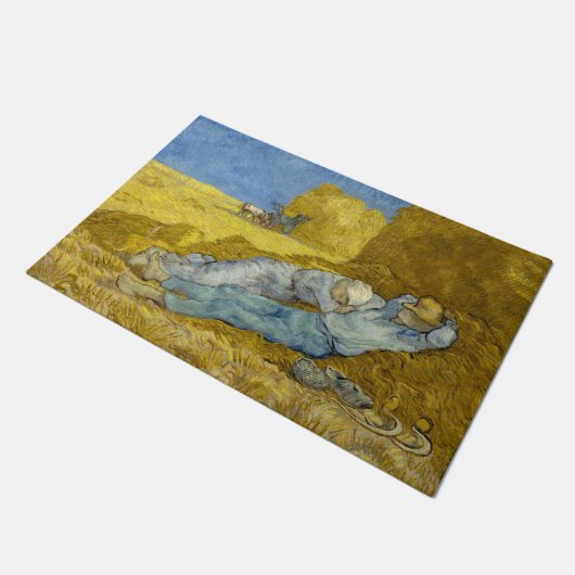 Vincent Van Gogh - Noon, rest van het werk / Siest Deurmat (Schuin)