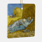Vincent Van Gogh - Noon, rest van het werk / Siest Keramisch Ornament (Rechts)