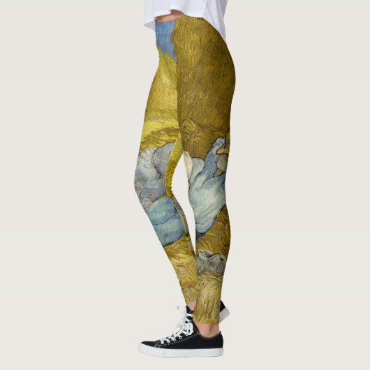 Vincent Van Gogh - Noon, rest van het werk / Siest Leggings (Links)