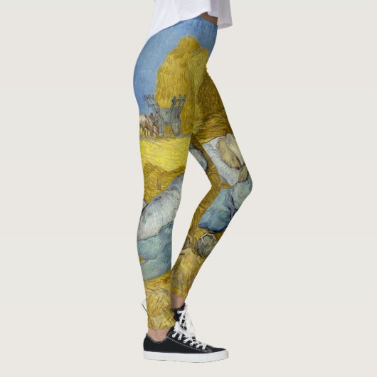 Vincent Van Gogh - Noon, rest van het werk / Siest Leggings (Rechts)