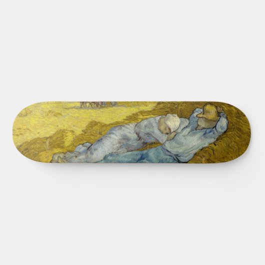 Vincent Van Gogh - Noon, rest van het werk / Siest Persoonlijk Skateboard (Horizontaal)