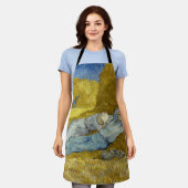 Vincent Van Gogh - Noon, rest van het werk / Siest Schort (Gedragen)