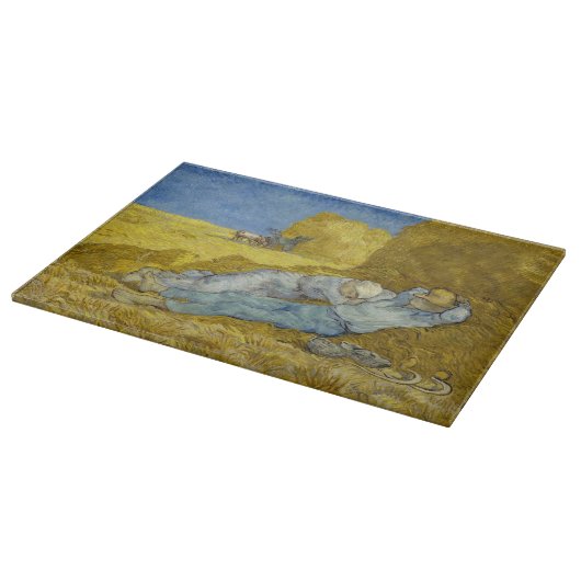 Vincent Van Gogh - Noon, rest van het werk / Siest Snijplank (Hoek)