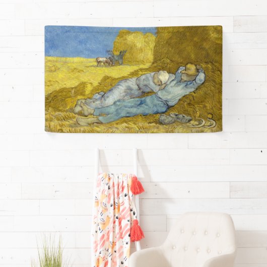 Vincent Van Gogh - Noon, rest van het werk / Siest Spandoek (Insitu)