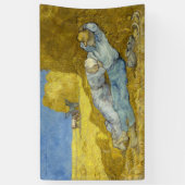 Vincent Van Gogh - Noon, rest van het werk / Siest Spandoek (Verticaal)