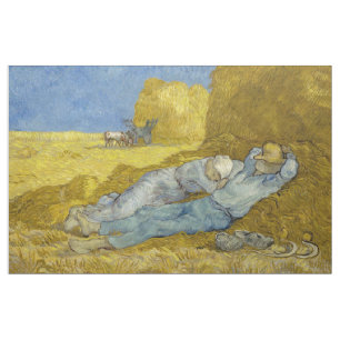 Vincent Van Gogh - Noon, rest van het werk / Siest Stof