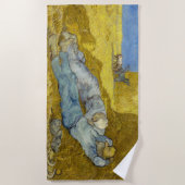 Vincent Van Gogh - Noon, rest van het werk / Siest Strandlaken (Voorkant)