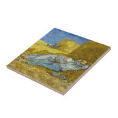 Vincent Van Gogh - Noon, rest van het werk / Siest Tegeltje (Zijkant)