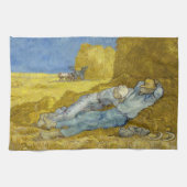 Vincent Van Gogh - Noon, rest van het werk / Siest Theedoek (Horizontaal)