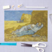 Vincent Van Gogh - Noon, rest van het werk / Siest Tissuepapier (Craft)