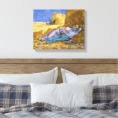 Vincent van Gogh | Noon, The Siesta, after Millet Canvas Afdruk (Insitu (Slaapkamer))