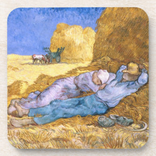 Vincent van Gogh Noon, The Siesta, after Millet Drankjes Onderzetter