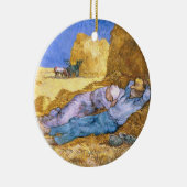 Vincent van Gogh | Noon, The Siesta, after Millet Keramisch Ornament (Rechts)
