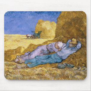 Vincent van Gogh   Noon, The Siesta, after Millet Muismat