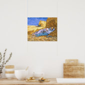 Vincent van Gogh | Noon, The Siesta, after Millet Poster (Keuken)
