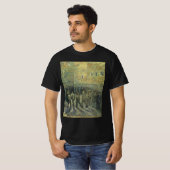 Vincent van Gogh - Oefening doende gevangenen T-shirt (Voorkant volledig)