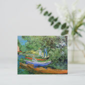 Vincent van Gogh - Oever van de Oise bij Auvers (Staand voorkant)