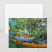 Vincent van Gogh - Oever van de Oise bij Auvers (Voorkant / Achterkant)