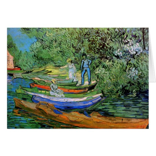 Vincent van Gogh - Oever van de Oise bij Auvers (Voorkant Horizontaal)