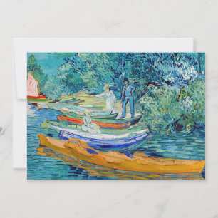 Vincent van Gogh - Oever van de Oise bij Auvers Kaart