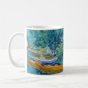 Vincent van Gogh - Oever van de Oise bij Auvers Koffiemok
