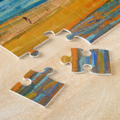 Vincent van Gogh - Oever van de Oise bij Auvers Legpuzzel (Zijkant)