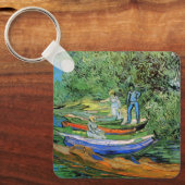 Vincent van Gogh - Oever van de Oise bij Auvers Sleutelhanger (Voorkant)