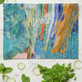 Vincent van Gogh - Oever van de Oise bij Auvers Theedoek (Gevouwen)
